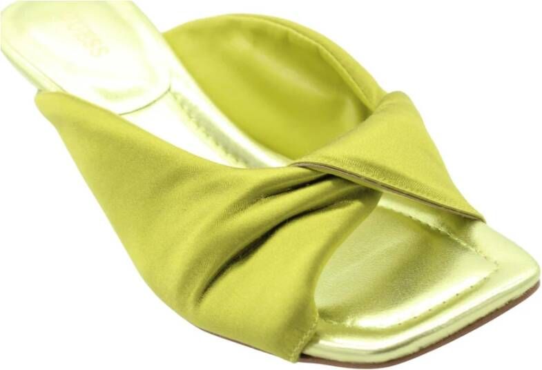 Guess Stijlvolle Hakken Muiltjes Groen Dames