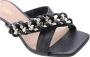 Guess Stijlvolle Favrelle Hoge Hak Sandalen Black Dames - Thumbnail 8