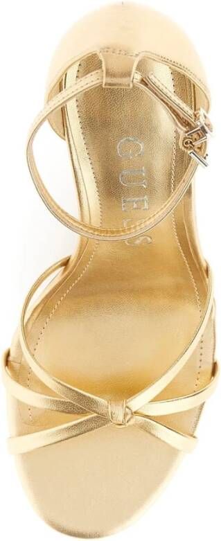Guess Open Teen Hoge Hakken Metallic