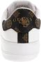 Guess Witte Leren Sneakers met Gouden Logo White Dames - Thumbnail 10