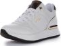 Guess Dames Kaddy Sneaker in Wit Eco Leer Wit Dames - Thumbnail 6