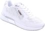 Guess Strass Logo Sneakers Blancs Multicolor Dames - Thumbnail 11