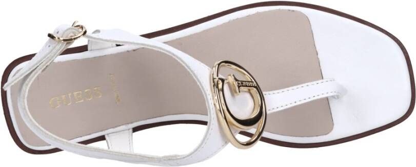 Guess Platte schoenen Wit