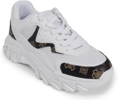 Guess Polyethyleen Sneaker Herfst Winter White Dames