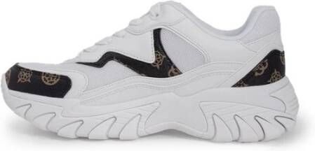 Guess Polyethyleen Sneaker Herfst Winter White Dames