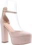 Guess Statement Synthetisch Leren Pumps Beige Dames - Thumbnail 10