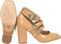 Guess Bruine Schoenen met Vierkante Neus en Hak Brown Dames - Thumbnail 2