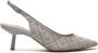 Guess Puntige Neus Raheli 55mm Hakken in Grijs Eco Leer Gray Dames - Thumbnail 3