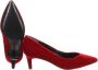 Guess Rode Velvet Puntige Hakken Red Dames - Thumbnail 4