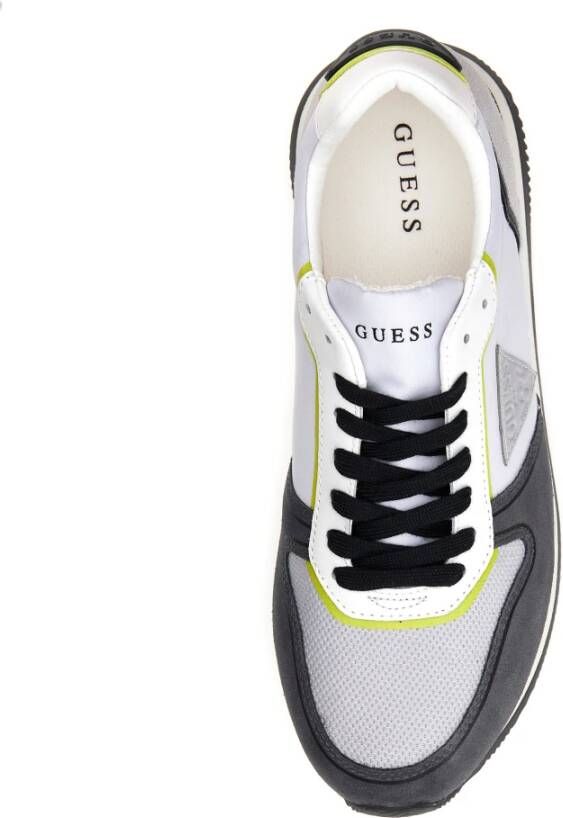 Guess Potenza II Wave Sneakers Grijs Heren