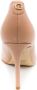 Guess Leren Stiletto Pumps met Logo Plaque Beige Dames - Thumbnail 3