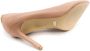 Guess Leren Stiletto Pumps met Logo Plaque Beige Dames - Thumbnail 4