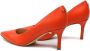 Guess Elegante Oranje Leren Stiletto Pumps Orange Dames - Thumbnail 4