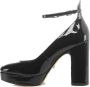 Guess Zwarte Lakleren Decollete met Enkelbandje Black Dames - Thumbnail 2