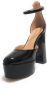 Guess Enkelband Sandalen Calane Model Black Dames - Thumbnail 3