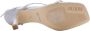 Guess Zilveren Glitter Vierkante Neus Sandalen Gray Dames - Thumbnail 14