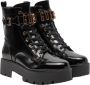 Guess Zwarte Veters Polyurethaan Laarzen Black Dames - Thumbnail 30