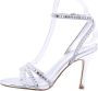 Guess Polyester Sandalen met Strass en Bandjes Gray Dames - Thumbnail 9