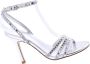 Guess Polyester Sandalen met Strass en Bandjes Gray Dames - Thumbnail 13
