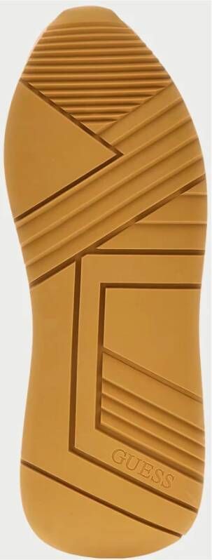 Guess Roze Runner Sneakers met Suède Inzetstukken