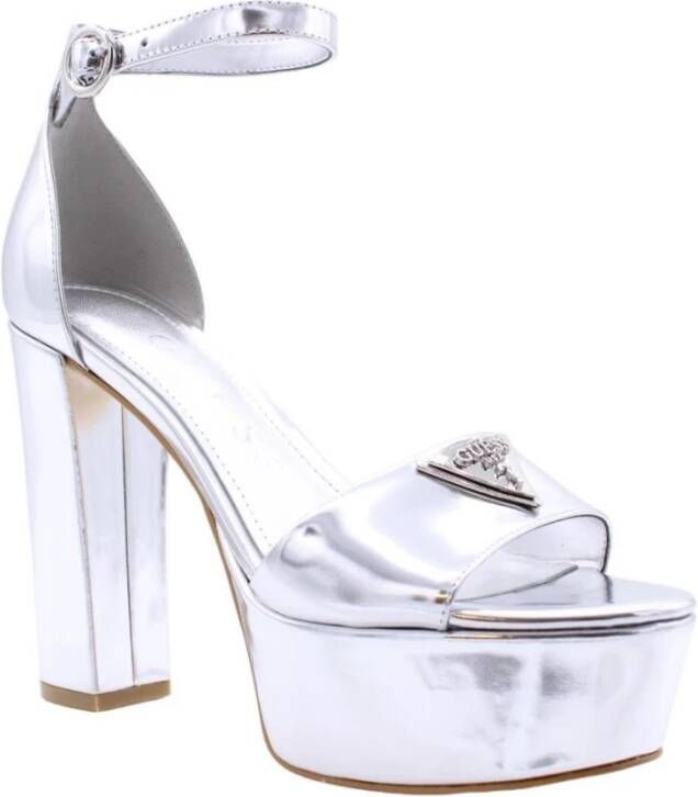 Guess Hoge hak sandalen voor vrouwen Gray Dames
