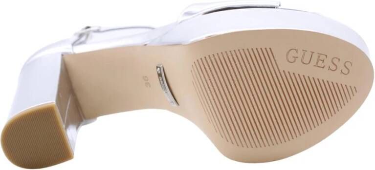 Guess Hoge hak sandalen voor vrouwen Gray Dames