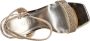 Guess Gouden katoenen sandalen met gespsluiting - Thumbnail 2