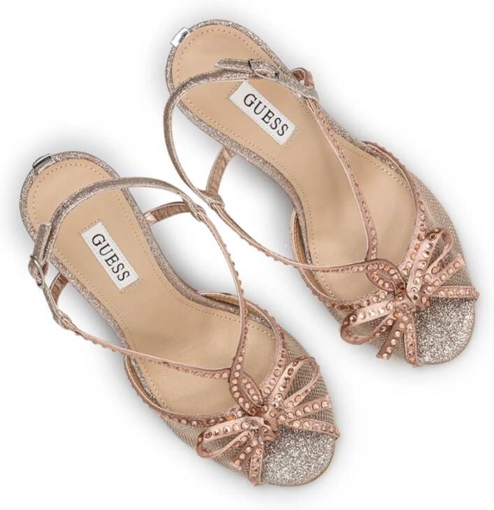 Guess Hoge hak sandalen Beige Dames