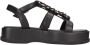 Guess Sandalen Zwart Black Dames - Thumbnail 3