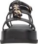 Guess Sandalen Zwart Black Dames - Thumbnail 4