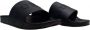 GUESS Colico Badslippers Slippers flip flops Heren Zwart - Thumbnail 5