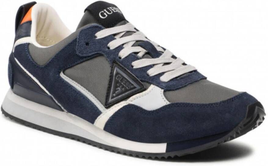 Guess Blauwe hardloopschoenen voor heren Fm6Trefam12 Blauw Heren