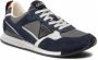 Guess Blauwe hardloopschoenen voor heren Fm6Trefam12 Blauw Heren - Thumbnail 3