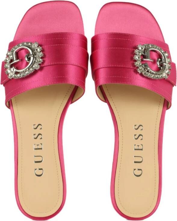 Guess Sliders Pink Dames