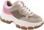 GUESS Brecky Dames Sneakers Laag Nude - Thumbnail 9