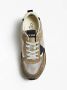 Guess Treviso Sneakers Stijlvol en Duurzaam Beige Heren - Thumbnail 4