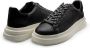 Guess Zwarte sportiee synthetische sneakers oor heren Black Heren - Thumbnail 8