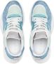 GUESS Bestie chunky sneakers met glitters blauw - Thumbnail 8