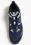 Guess Modieuze witte leren sneakers Blauw Heren - Thumbnail 2