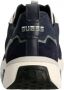 Guess Modieuze witte leren sneakers Blauw Heren - Thumbnail 4