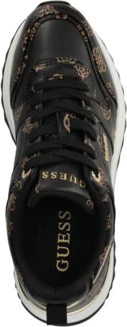 Guess Kaddy Sneaker Stijlvolle Sneakers Bruin Dames