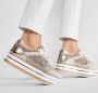 Guess Beige Sportieve Instap Sneakers met Veters Multicolor Dames - Thumbnail 15