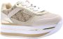 Guess Beige Sportieve Instap Sneakers met Veters Multicolor Dames - Thumbnail 8
