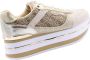Guess Beige Sportieve Instap Sneakers met Veters Multicolor Dames - Thumbnail 13