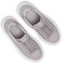 Guess Grijze Leren Sneakers met 3 5 cm Hak Grijs Dames - Thumbnail 6
