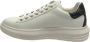 Guess Dames Vibo Leren Sneakers Wit Goud White Dames - Thumbnail 11