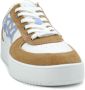 GUESS Dames Sneakers SIDNY Wit-Beige met Logo EU Hoogwaardige Veterschoenen met Flexibele Zool voor Comfort Ideaal voor Dagelijks Gebruik en Stadswandelingen - Thumbnail 4