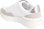 Guess Witte Vienna Sneaker Eco Leer Stof White Dames - Thumbnail 12