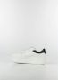 Guess Witte en zwarte leren schoenen met logo details White Dames - Thumbnail 7