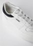 Guess Witte en zwarte leren schoenen met logo details White Dames - Thumbnail 8